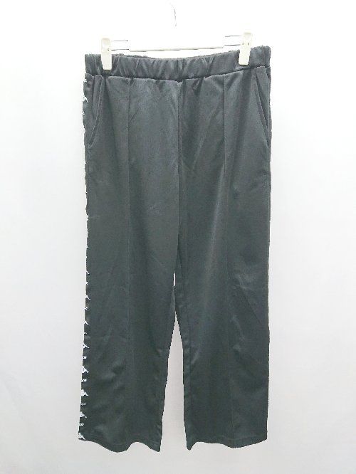 ◇ Θ KAPPA カッパ ロゴ マーク ジャージ パンツ サイズS ブラック