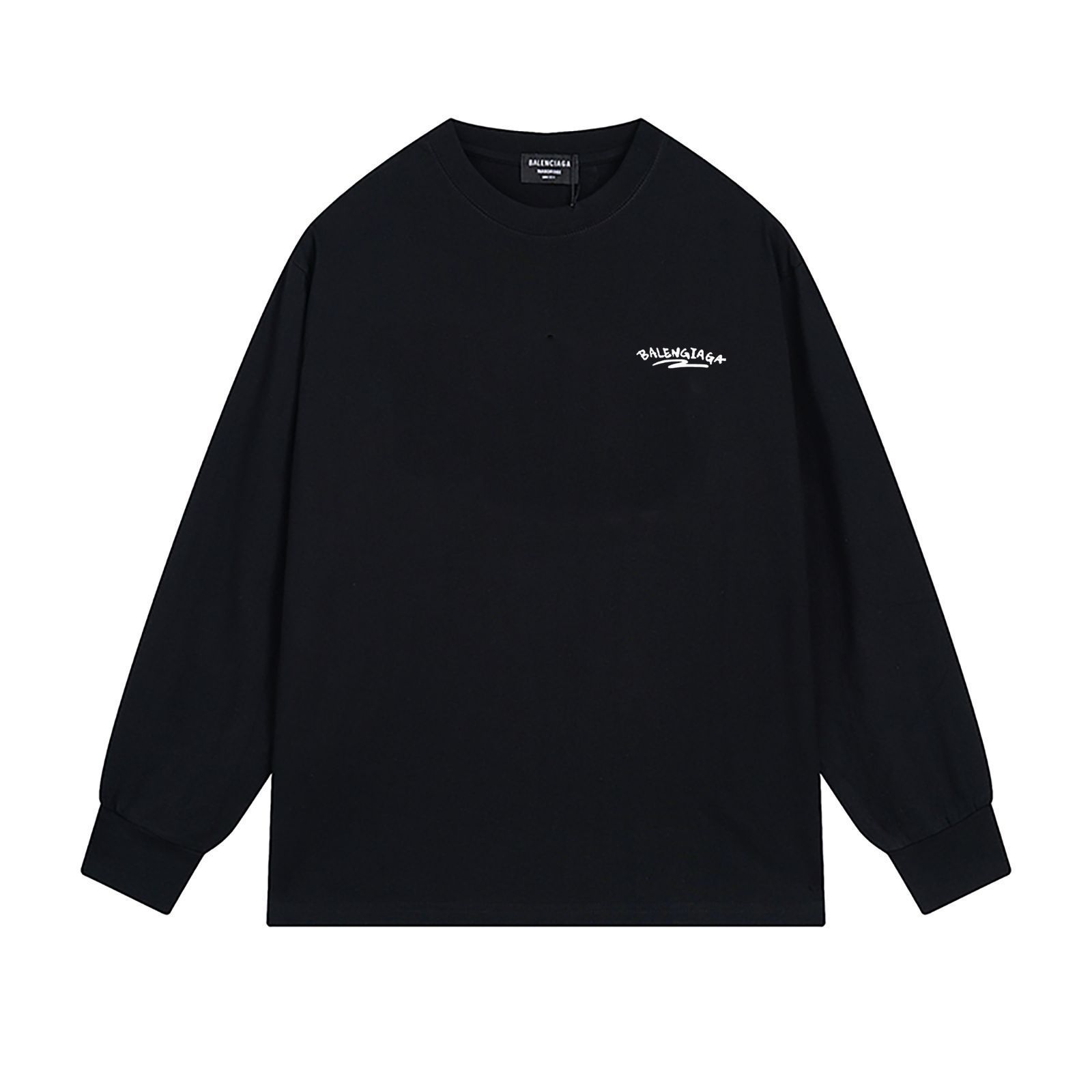 ●送料込●BALENCIAGA● ロゴ プリント ロングスリーブ T シャツ 本日限定特価】Balenciaga グラフィティプリント ロングスリーブ