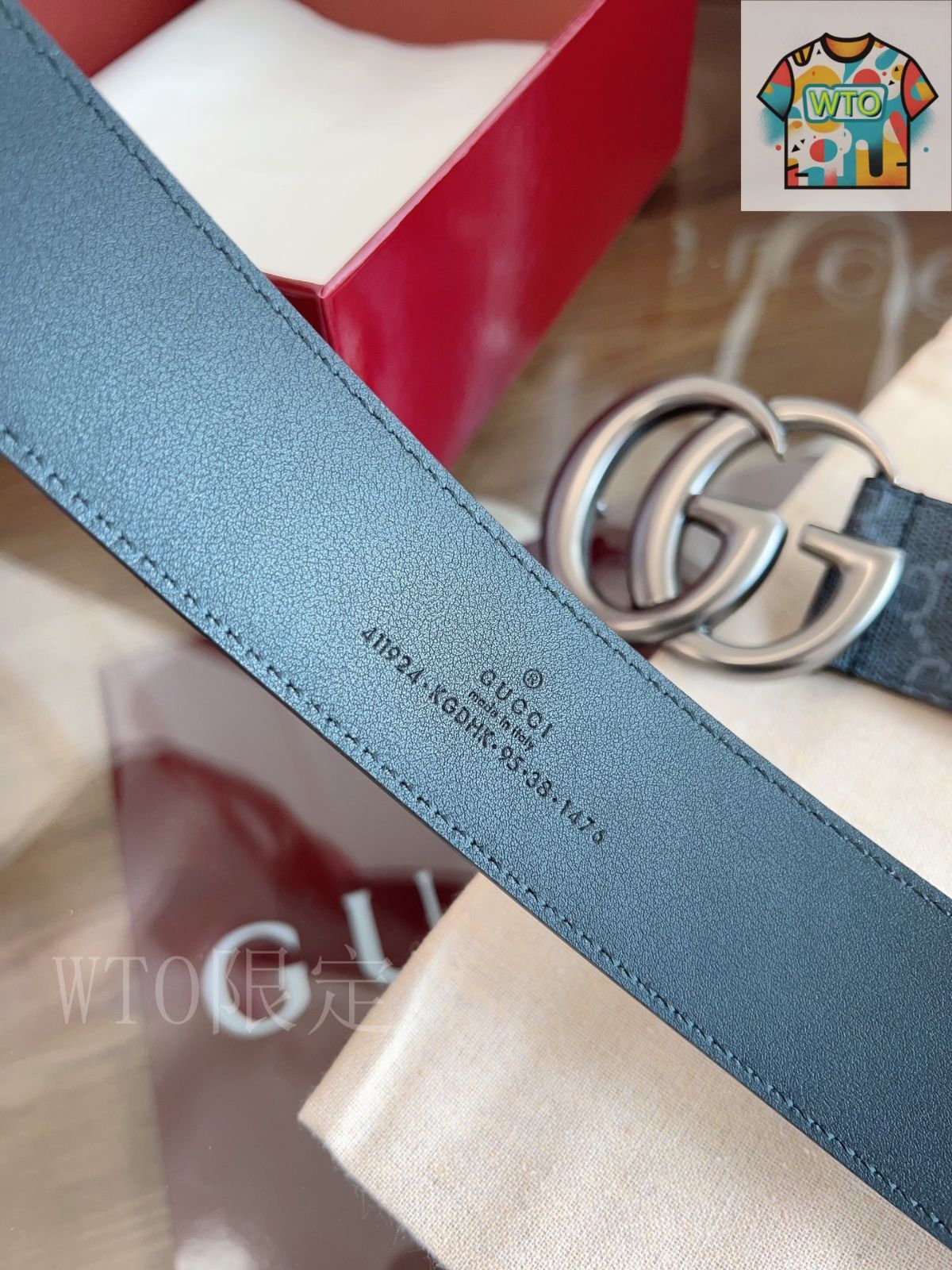 今日特価】GUCCI グッチ PVC ベルト - メルカリ