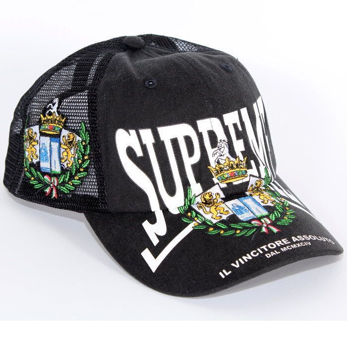 Supreme シュプリーム クレスト メッシュバック シックスパネル