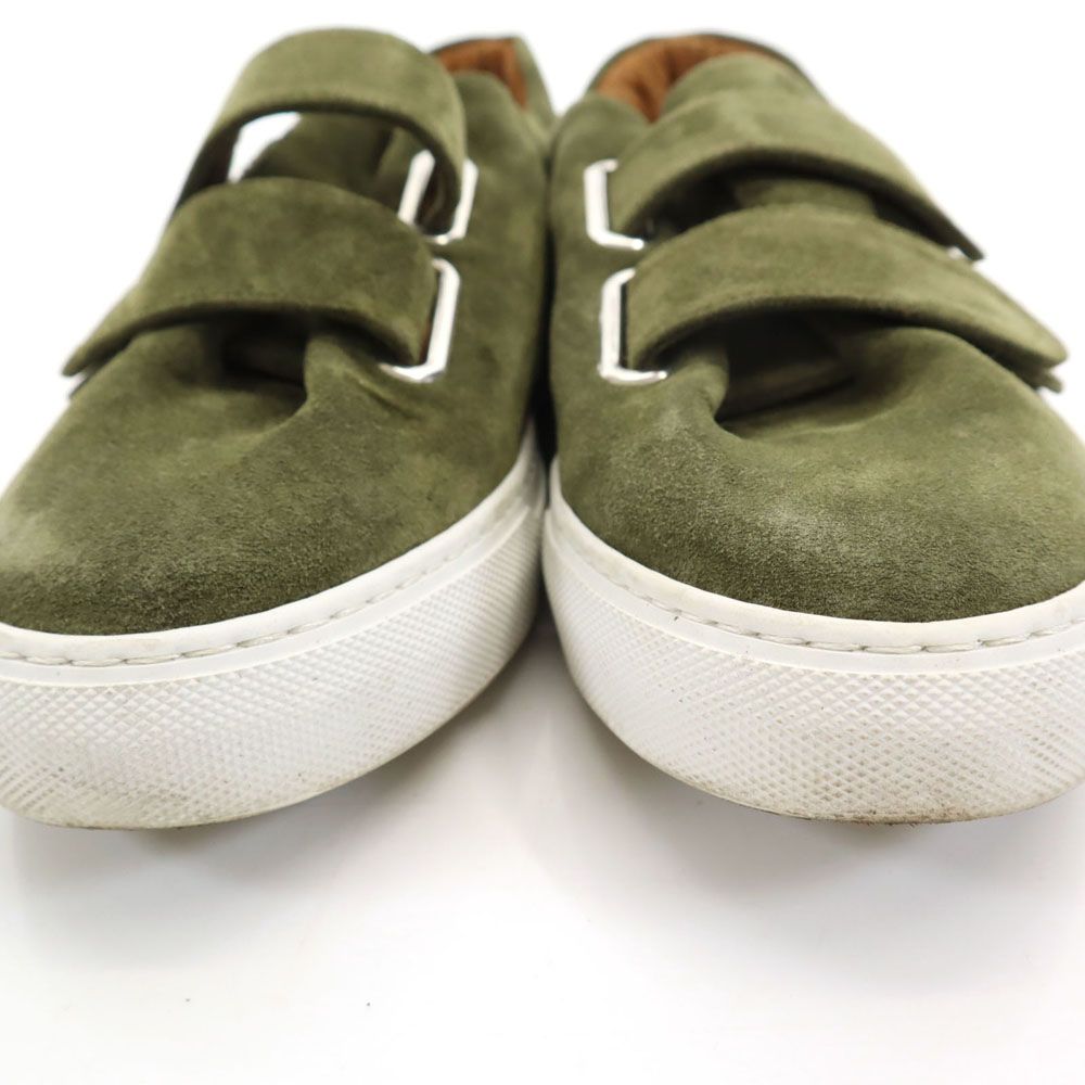 ソロヴィエール イタリア製 RUDY ベルクロ スエードレザー シューズ 40