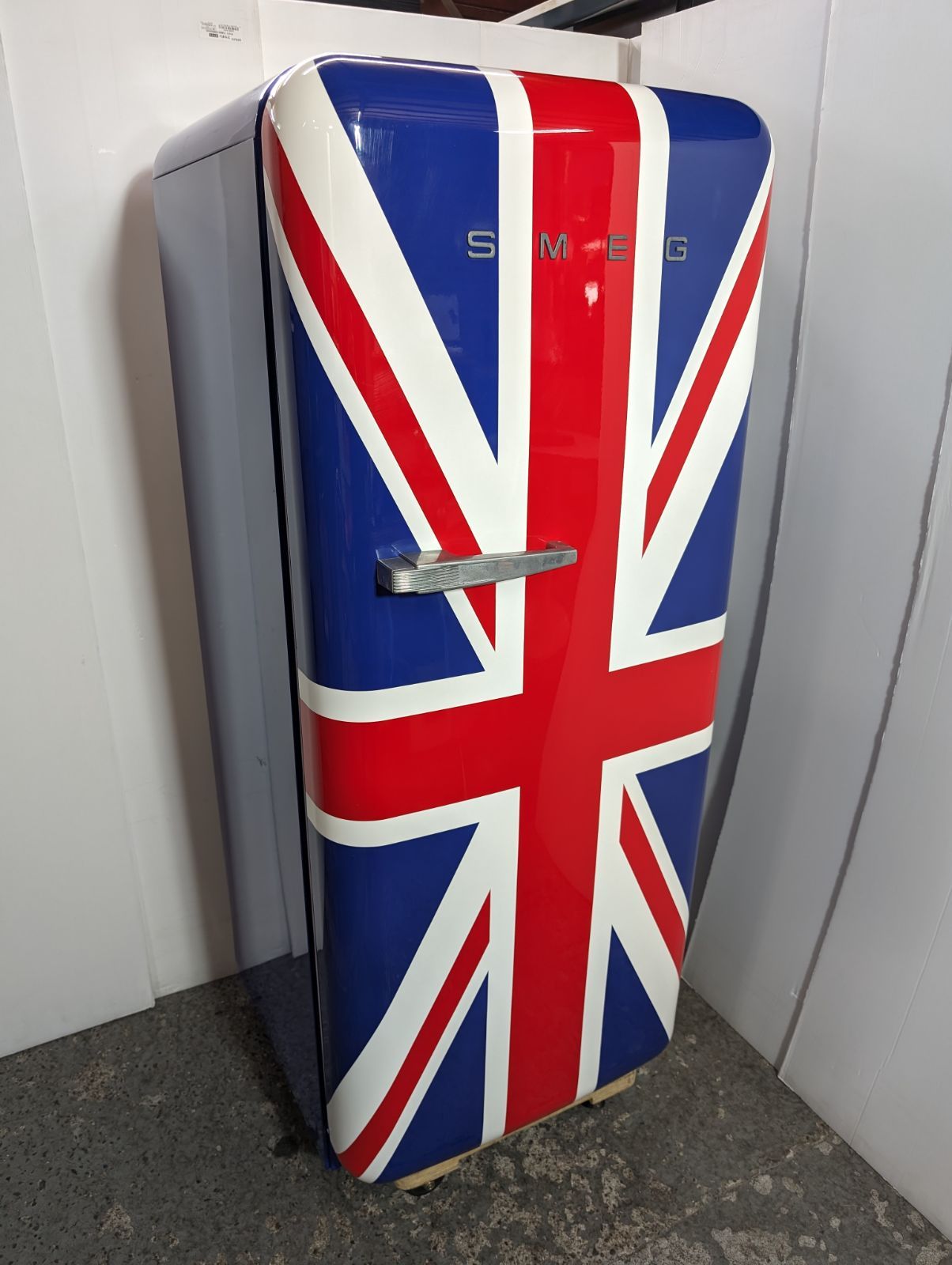 イギリス国旗デザイン冷蔵庫 冷蔵庫 SMEG ユニオンジャック イギリス国旗 イタリア製 ワイン