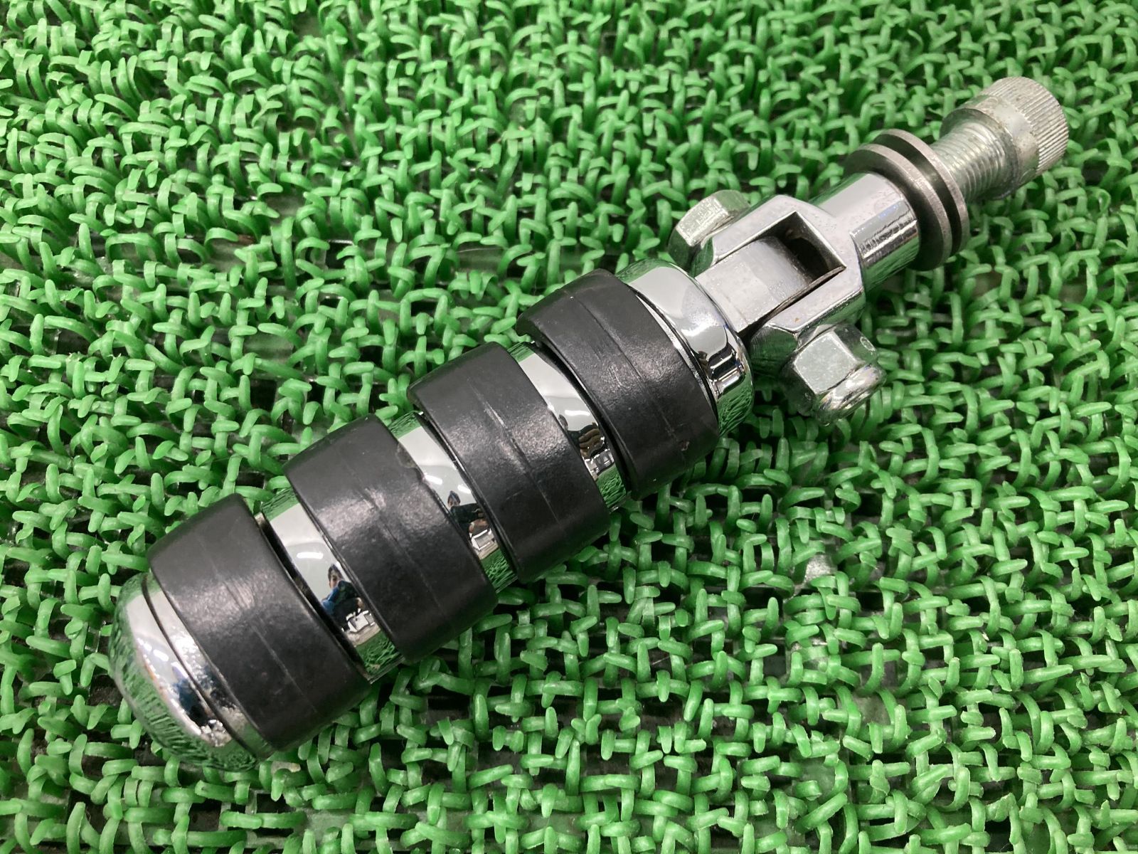クリアキン製ソフテイル タンデムステップ 社外 中古 ハーレー ISO