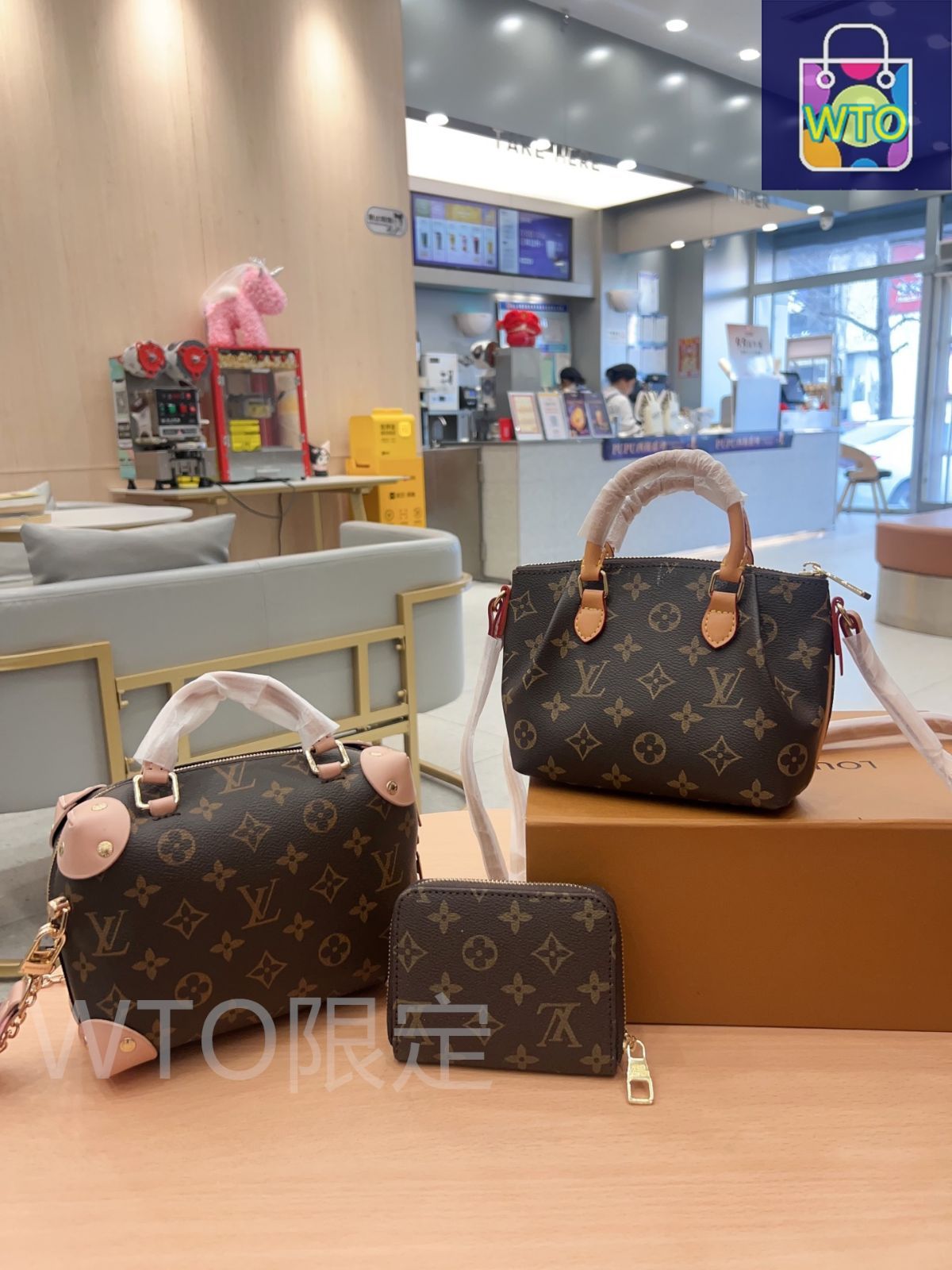 本日特価] TOP New 2025 高品質3点セット - Lv ピンクボックス