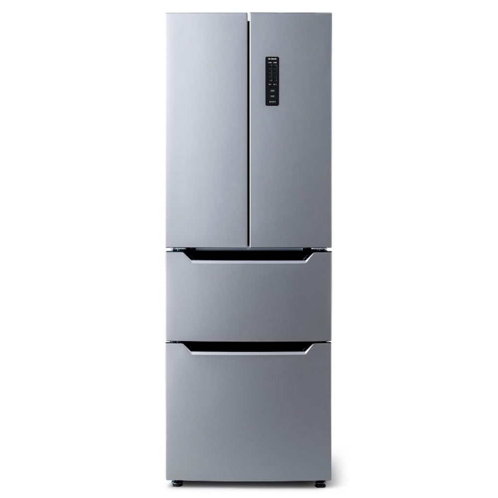 320L シルバー 幅63.5cm 冷蔵庫 IRSN-32B-S 2ドア フレンチドア アイリスオーヤマ 自動霜取り 新生活
