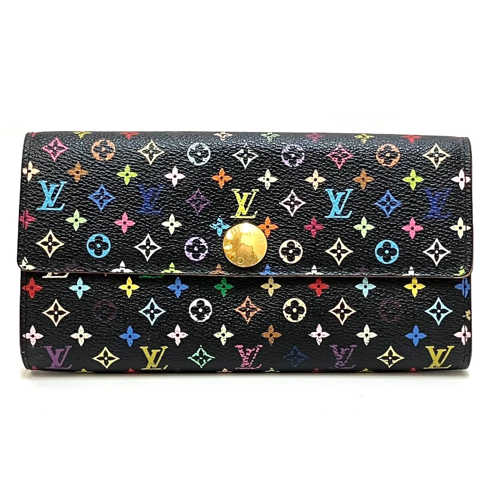 LOUIS VUITTON＊ルイヴィトン長財布 モノグラム マルチカラー