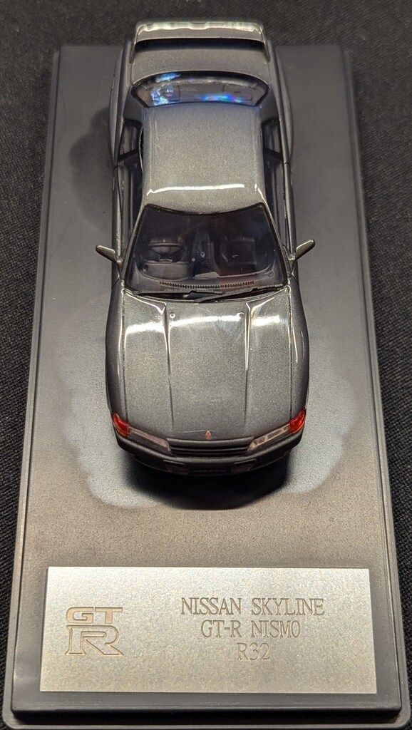 WIT'S 1/43 NISSAN SKYLINE GT-R NISMO R32 GUNGRAY METALLIC CN463