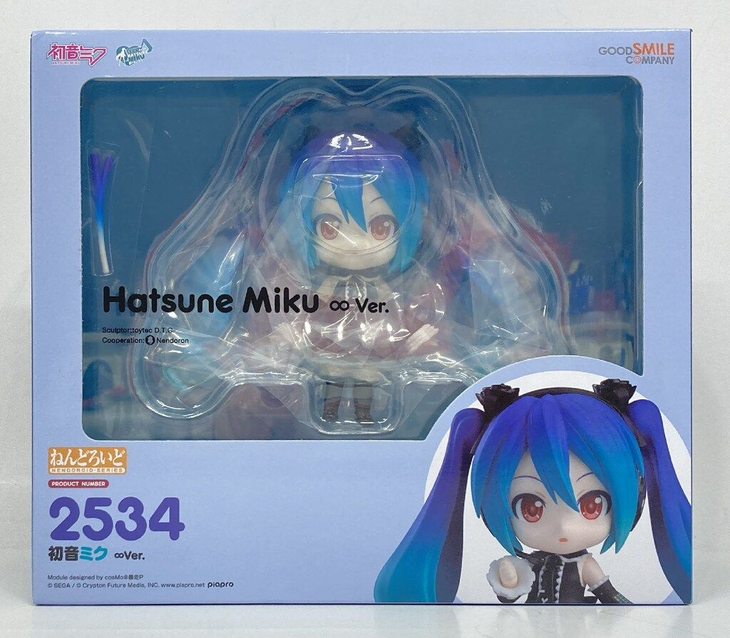 【新品未開封】ねんどろいど 初音ミク 2534 ∞バージョン グッドスマイルカンパニー ねんどろいど 初音ミク ∞Ver. 2534