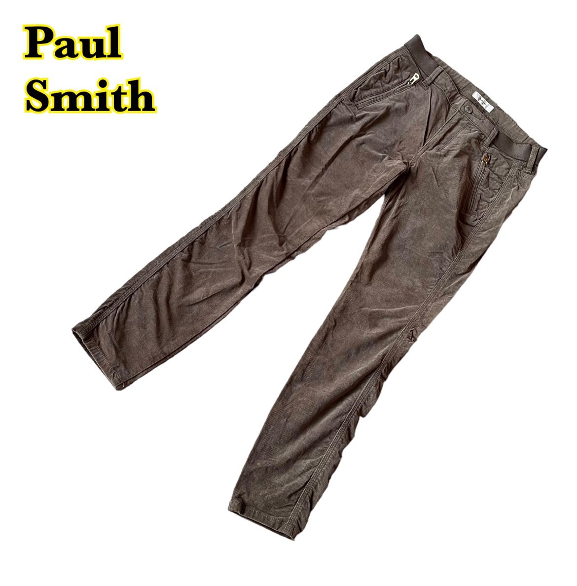 Paul Smith ポールスミス　コーデュロイパンツ　ロングパンツ　茶色　レディース　38サイズ