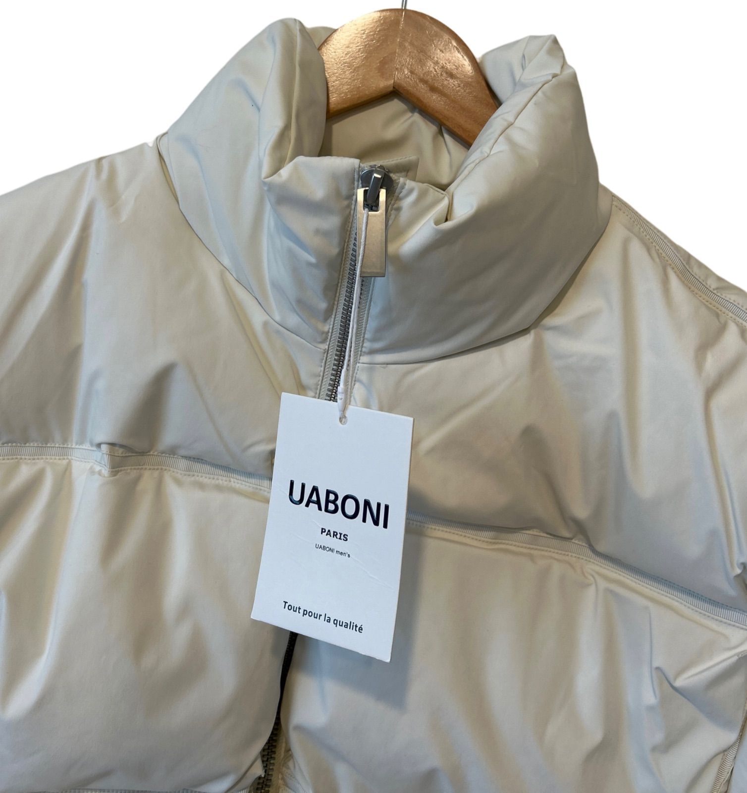 Z1546【美品】UABONI ユアボニ ダウンジャケット タグ付き フランス製 