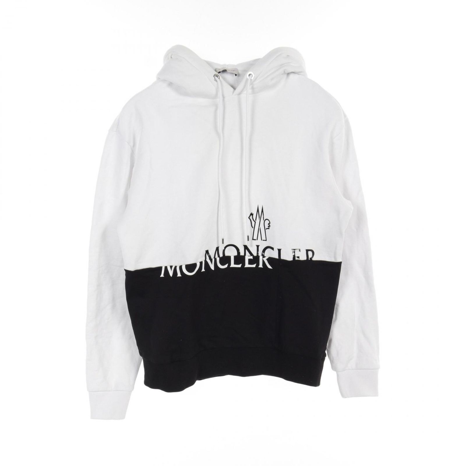 モンクレール MONCLER パーカー MAGLIA CON CAPPUCCIO ホワイト
