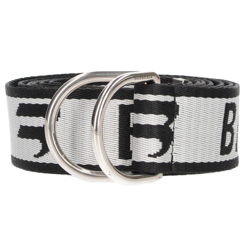 Men's D Ring Belt in Grey | Balenciaga US