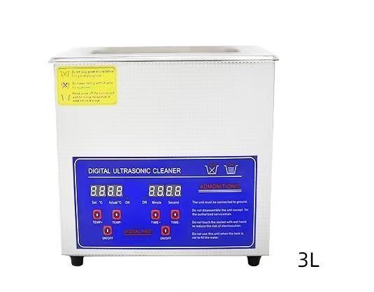 超音波洗浄器 超音波クリーナー 洗浄機 パワフル 3L 温度|タイマー 設定 強力 業務用