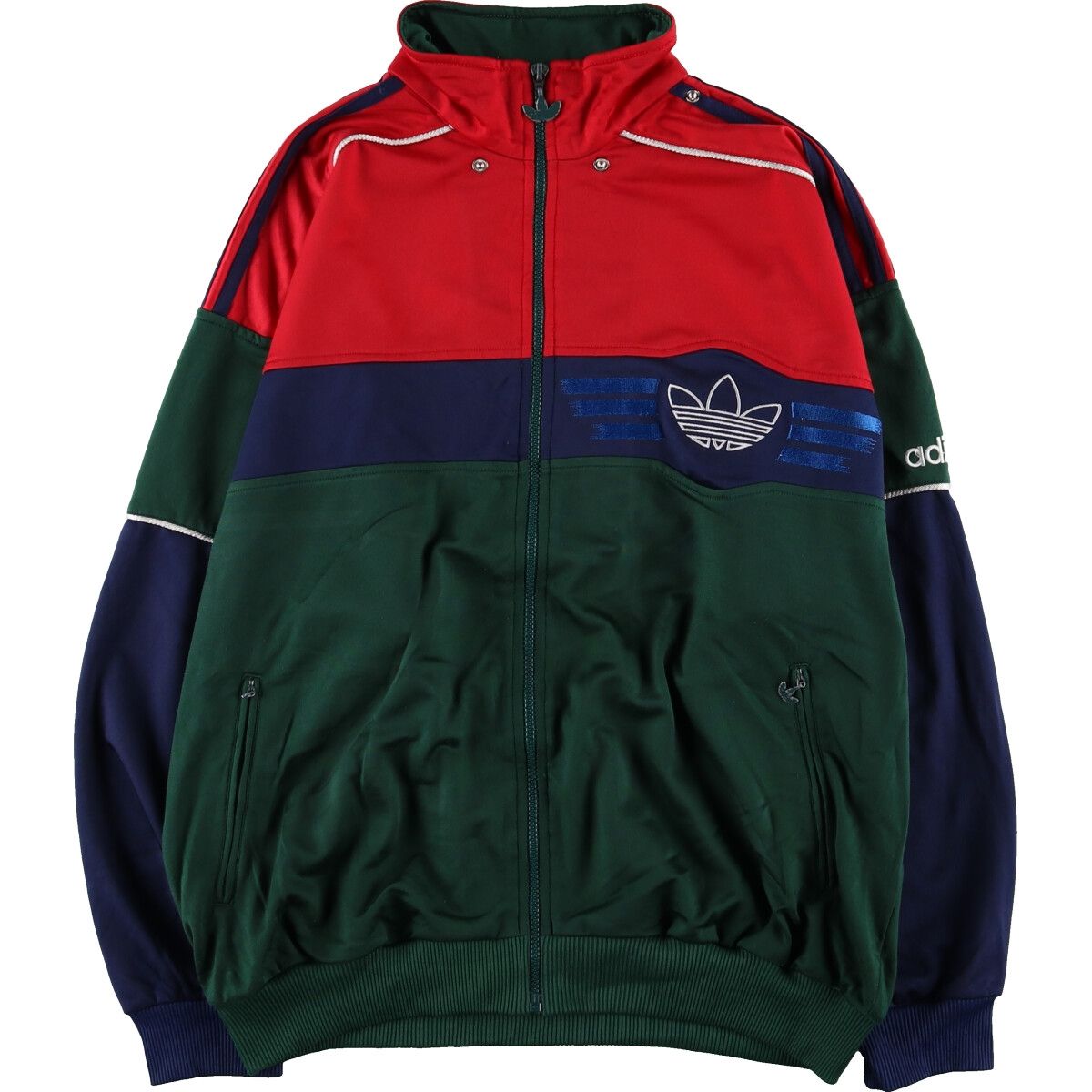 古着 90年代 アディダス adidas ジャージ トラックジャケット メンズM 