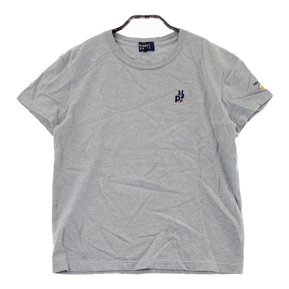 サイズ：0 PEARLY GATES パーリーゲイツ 半袖Tシャツ グレー系 