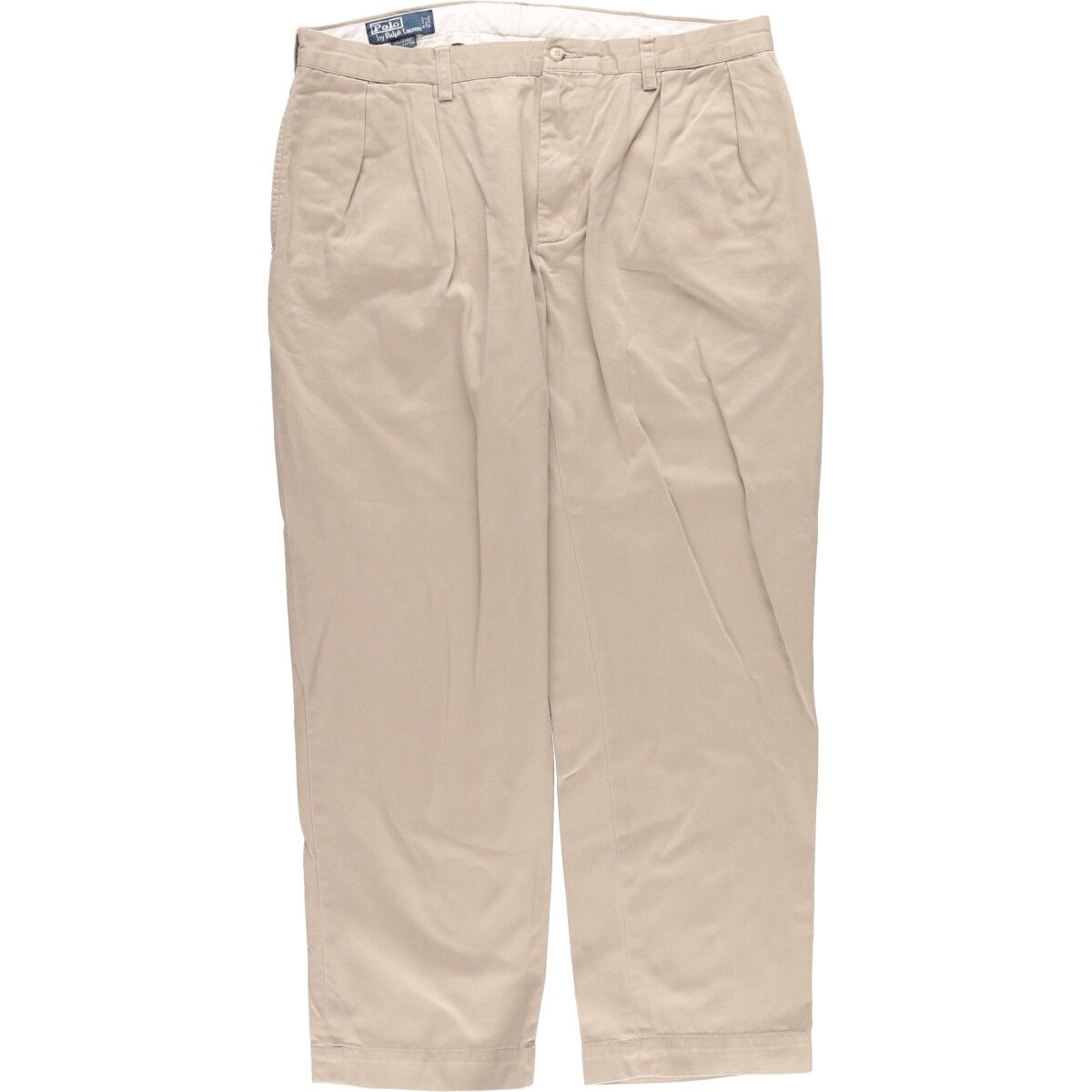 古着 ラルフローレン Ralph Lauren POLO by Ralph Lauren ETHAN PANT ツータック チノパンツ メンズw37相当/eaa467426