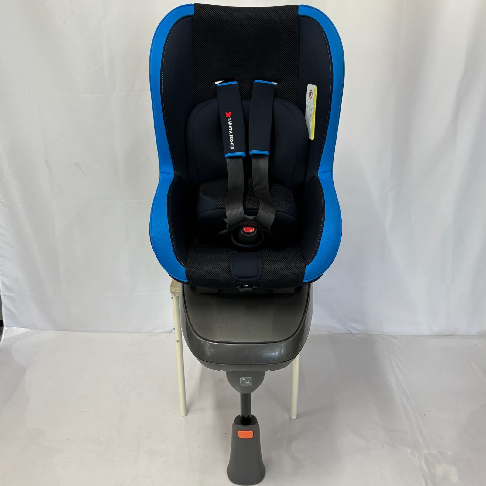 TAKATA タカタ ジュニアシート ブラック/ブルー TAKATA ジュニアシート ISOFIX シートベルト固定両対応 タカタ