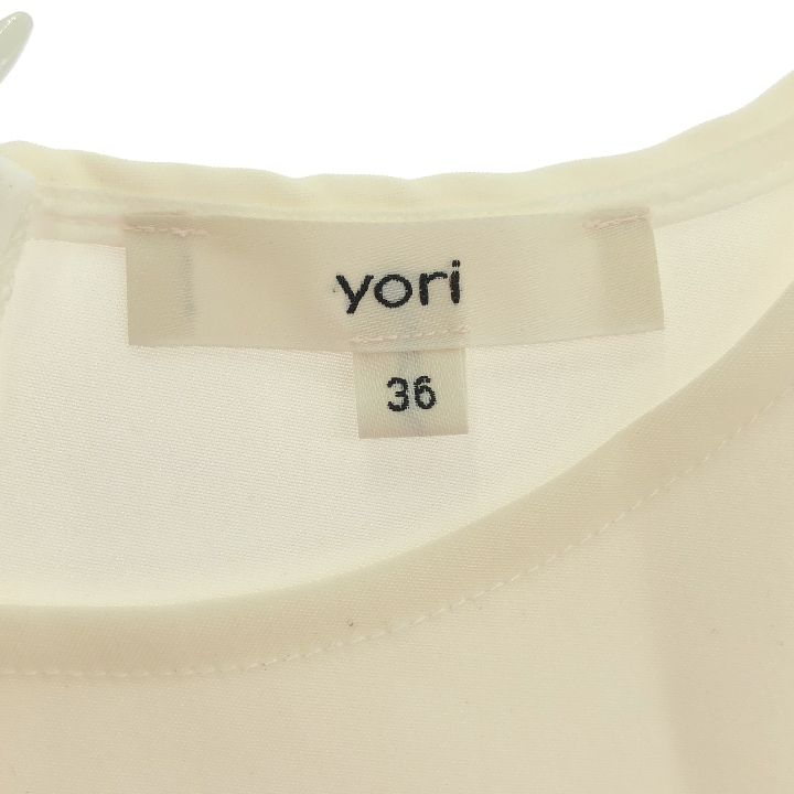 yori (ヨリ) YR1921-114AT-2 ストレッチフリルブラウス レディース 