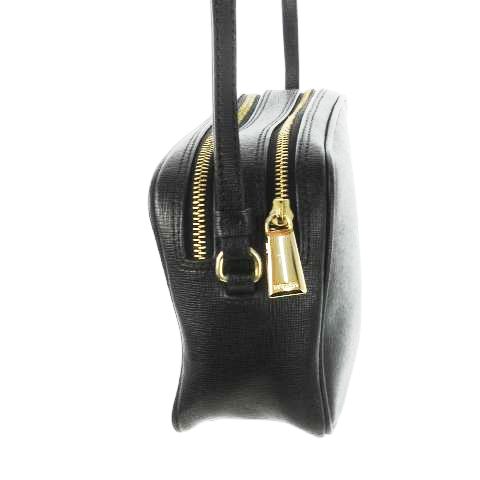 フルラ FURLA ショルダーバッグ レザー 革 ポシェット ロゴ 黒 ブラック CK23 GY18