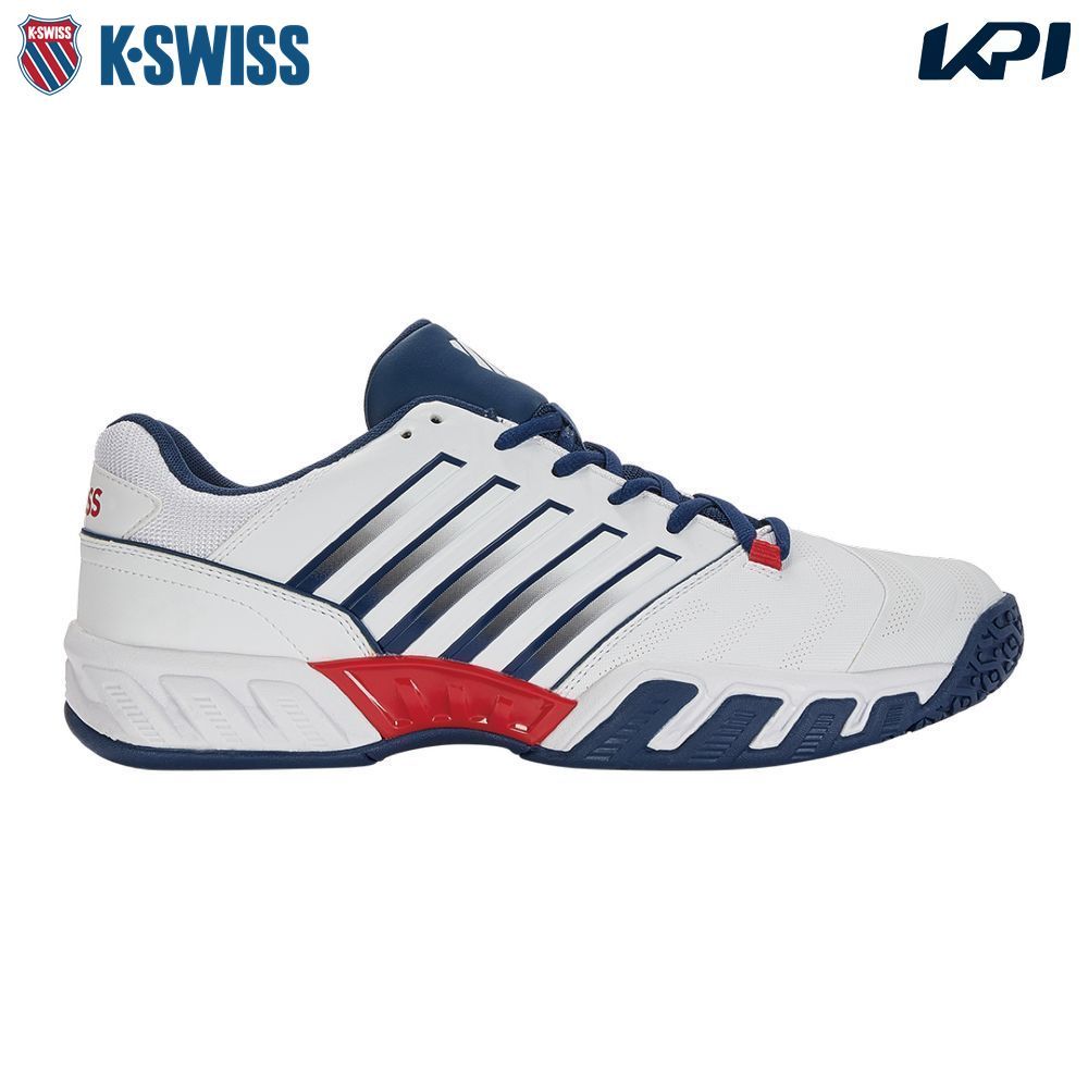 K SWISS ケイ スイス テニスシューズ メンズ Bigshot Light ビッグショットライト 4 オムニ クレーコート用 KS07010136WB ケースイス K-SWISS
