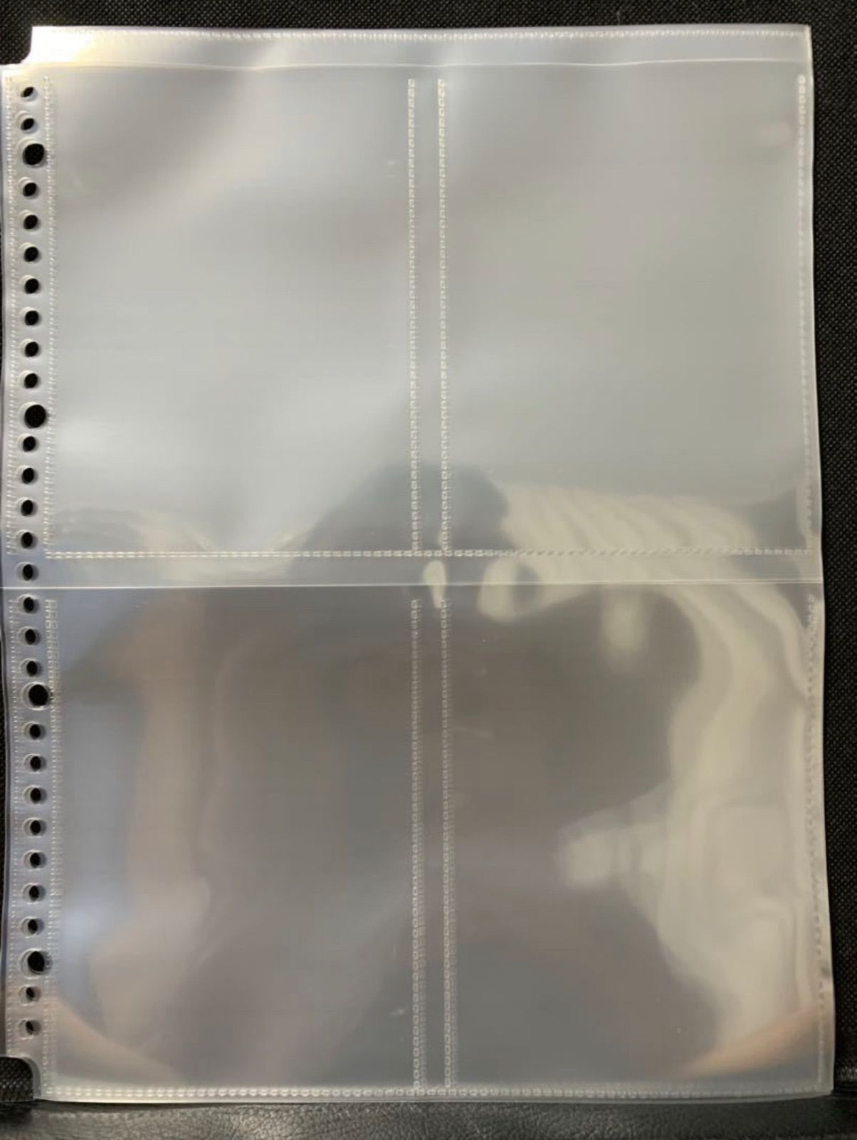 10枚 A4ワイドサイズ 4ポケット 食玩袋 パッケージ用 ファイル