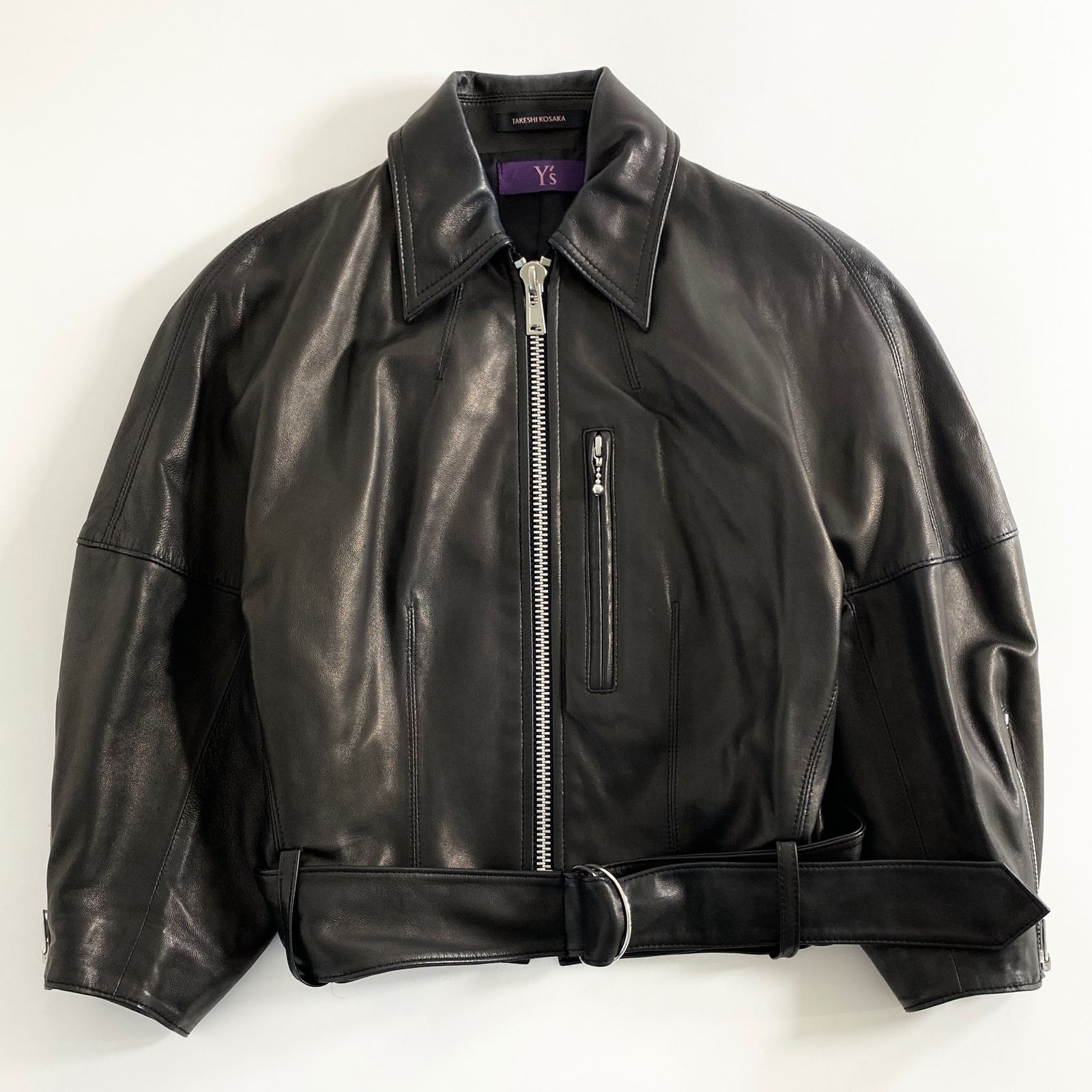 12a17 Y's Pink Label ワイズピンクレーベル TAKESHI KOSAKA レザー