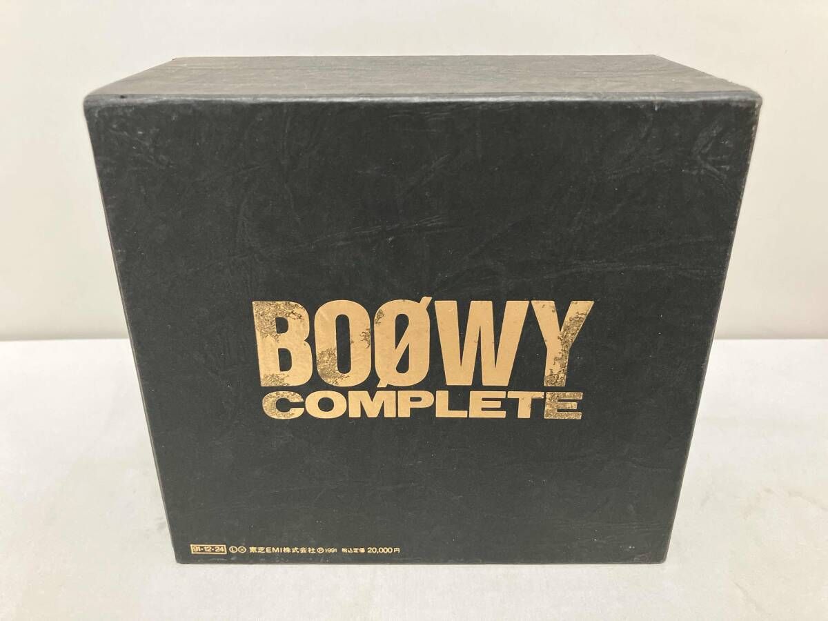 BOΦWY CD BOOWY COMPLETE(限定版) - メルカリ