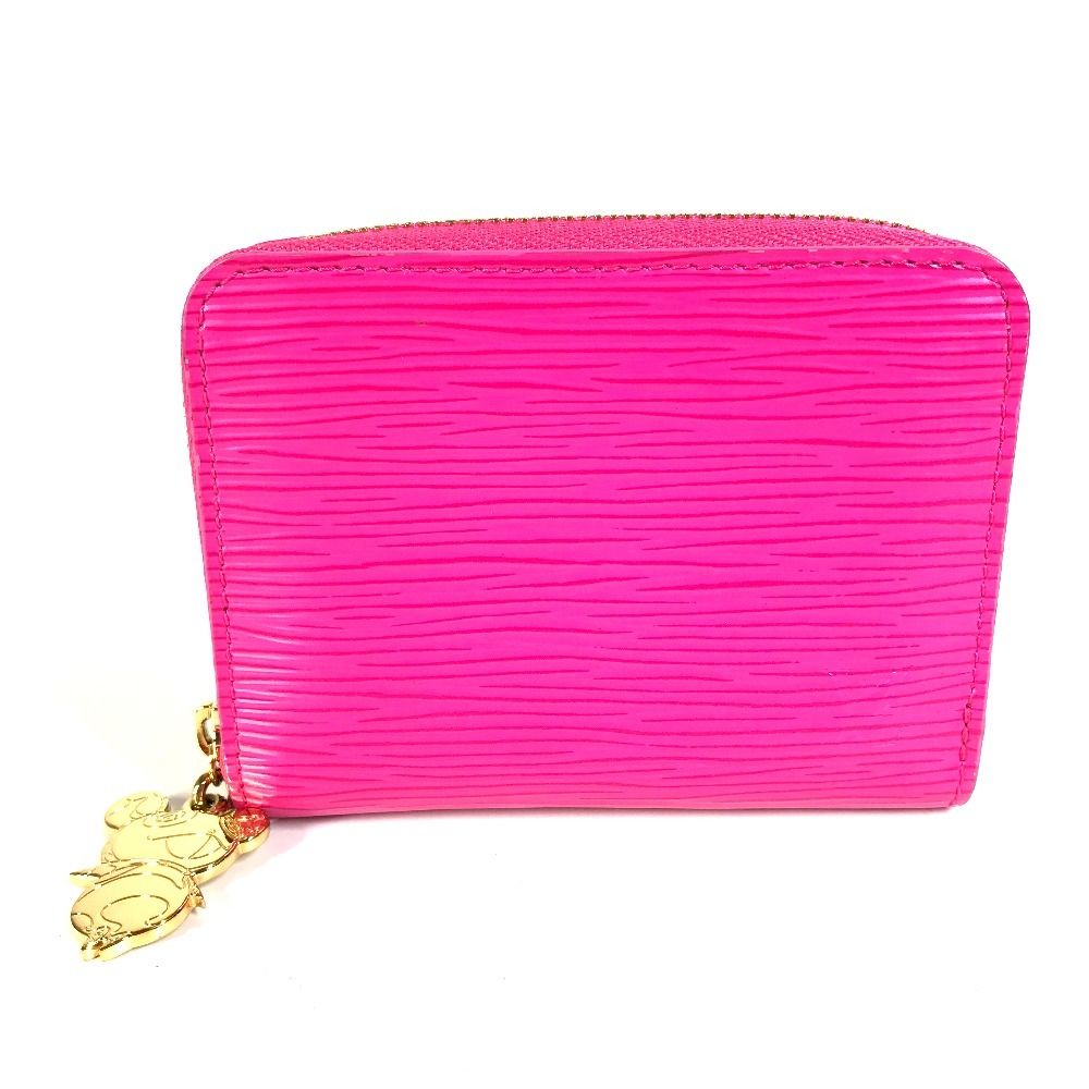 LOUIS VUITTON ルイヴィトン コインケース LV × TM ジッピー コインパース M14144 エピレザー カワイイピンク ピンク