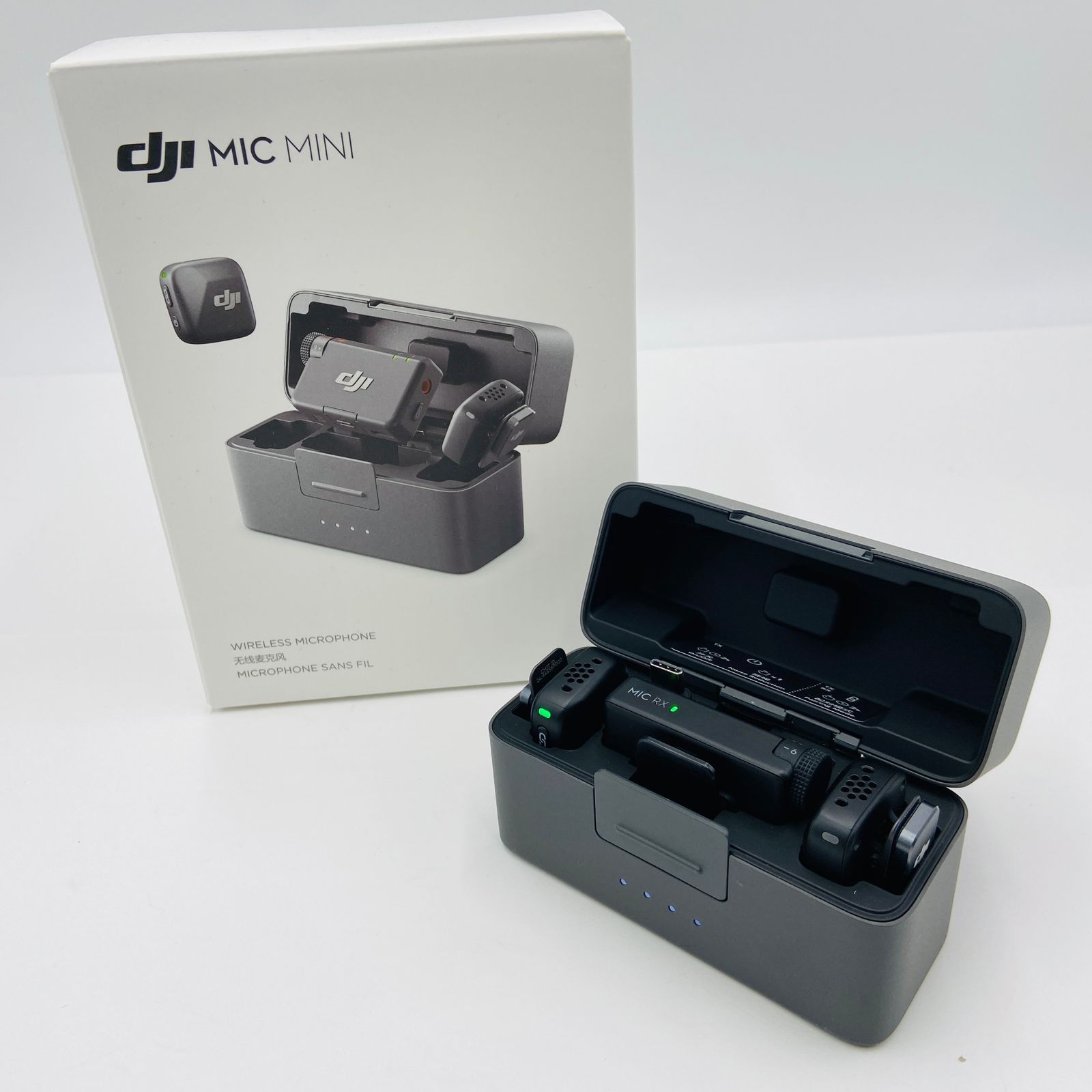 マイクロホン マイクロフォン DJI Mic Mini 2TX 1RX 充電ケース C4311-60