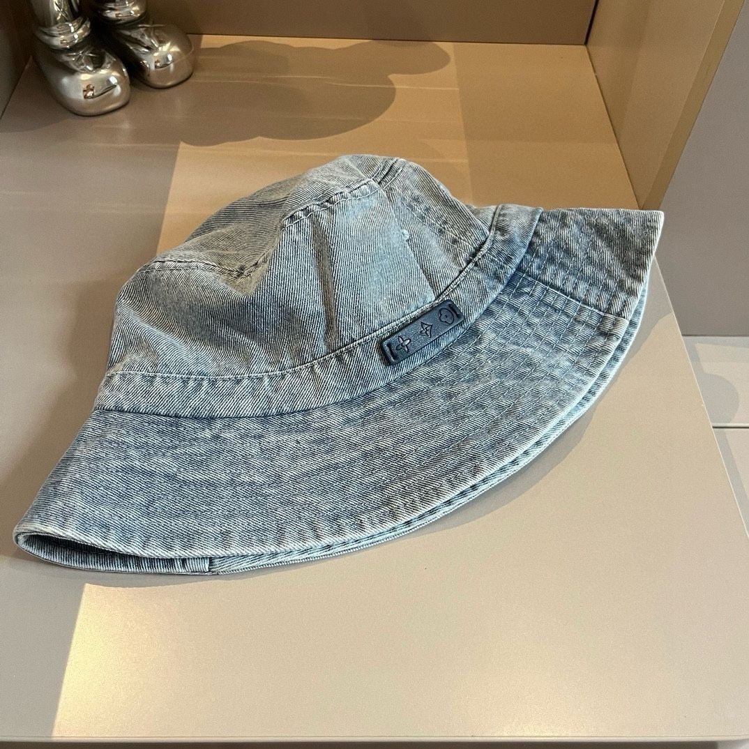 のデニムフィッシャーマンハット