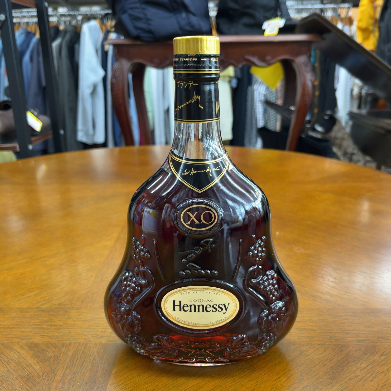 Hennessy XO COGNAC 金キャップ ヘネシー Hennessy XO 金キャップ コニャック 未開栓 ブランデー