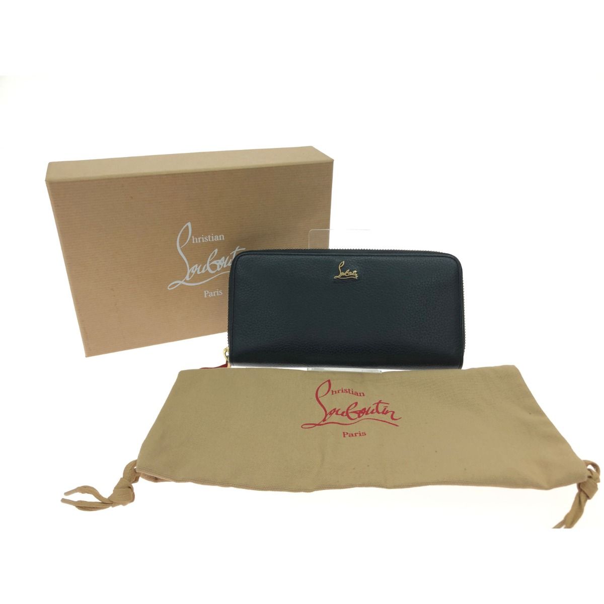 ▽▽Christian Louboutin クリスチャンルブタン 長財布 ラウンド