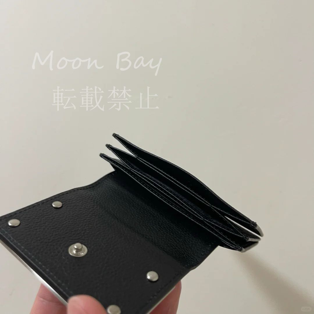 折りたたみ財布☆マーティンキム☆キルティング WALLET BLACK