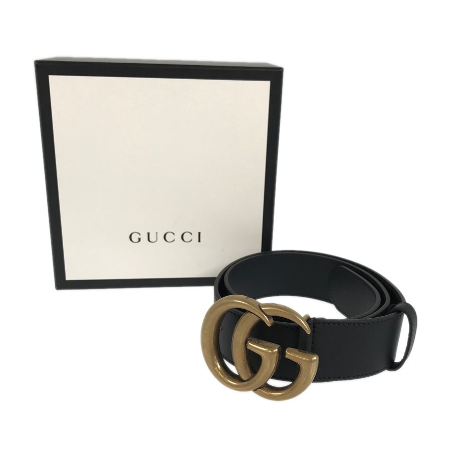 ★未使用★GUCCI グッチ マーモント GGスプリーム ダブルGバックルベルト 楽天市場】グッチ ベルト GUCCI GGマーモント ダブルG Gバックル