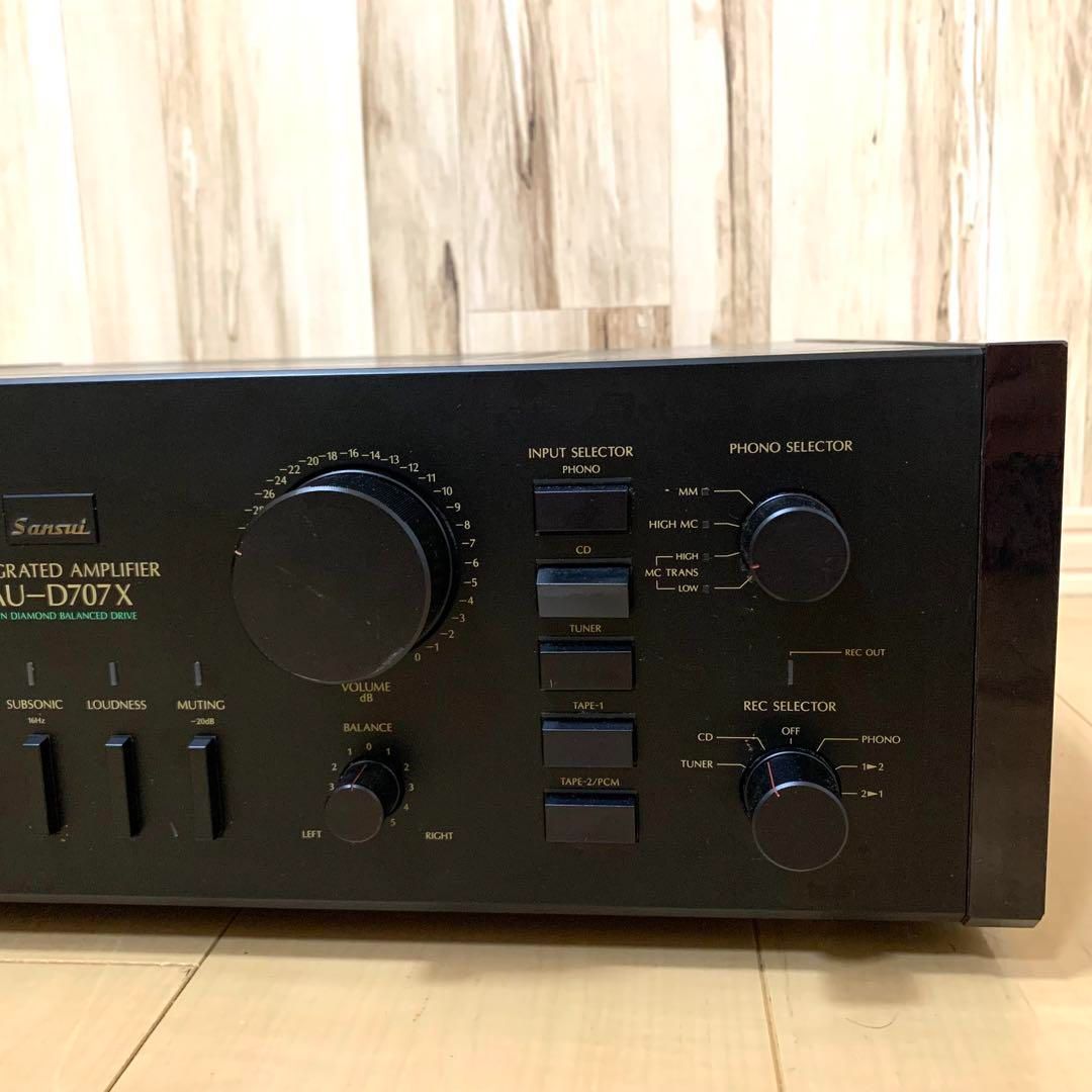 現状品 SANSUI プリメインアンプ AU-D707X DUCADE/サンスイ - メルカリ