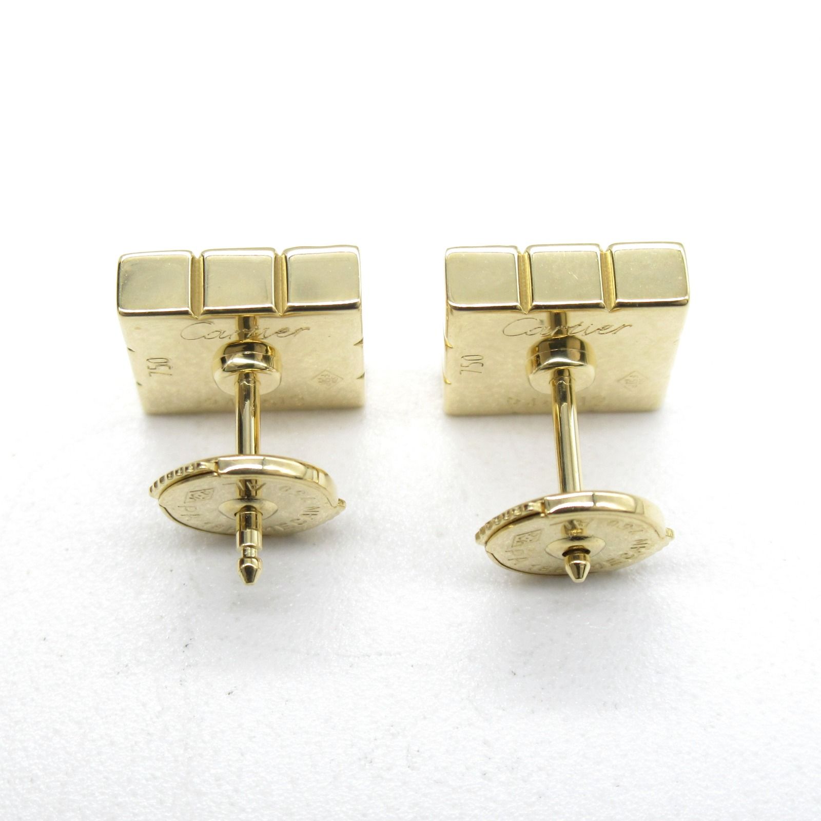 カルティエ ピンクサファイア ダイヤ パイエット ピアス ピアス - メルカリ