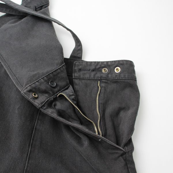 美品 YANUK ヤヌーク 金子綾 コラボ SALOPETTE デニムサロペット 25