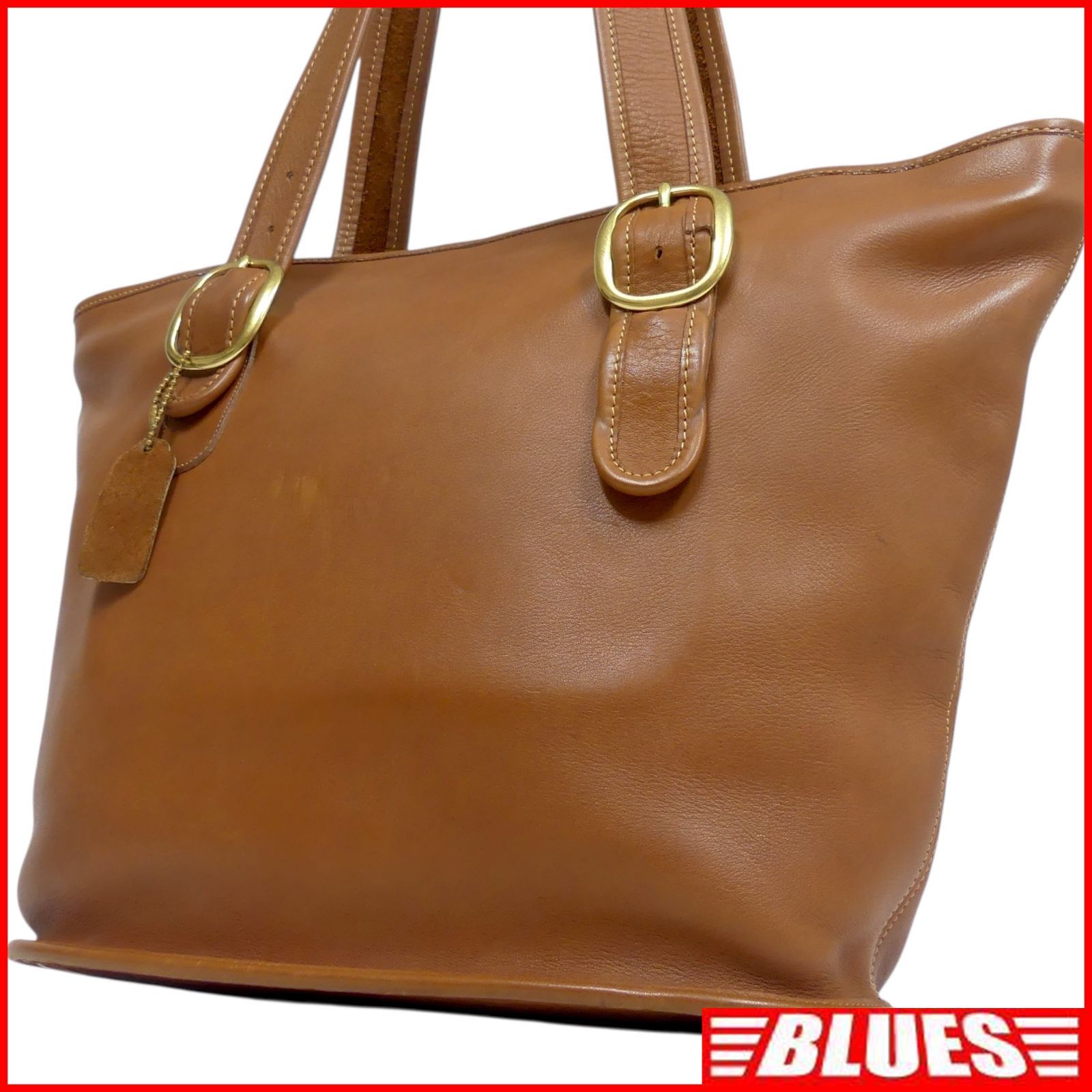 COACH コーチ USA製 トートバッグ アメリカ製 本革 レザー レディース
