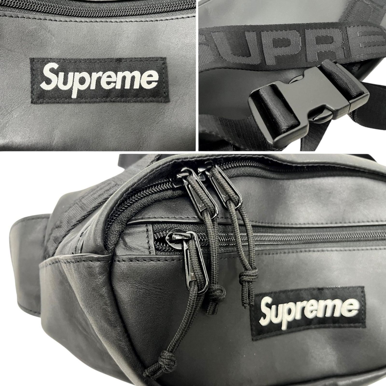 楽天市場】supreme leather waist bagの通販 Supreme Leather Waist