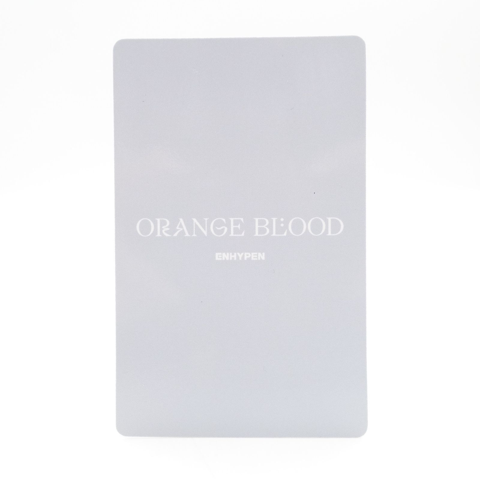 ENHYPEN ソンフン ORANGE BLOOD KALPA ver. トレカ フォト カード