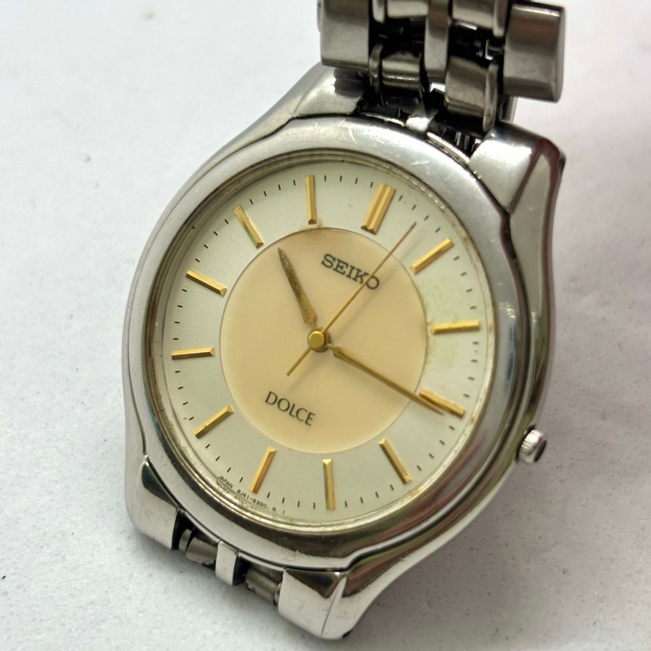 美品/稼働品】 SEIKO DOLCE セイコー ドルチェ 腕時計 8J41-6030