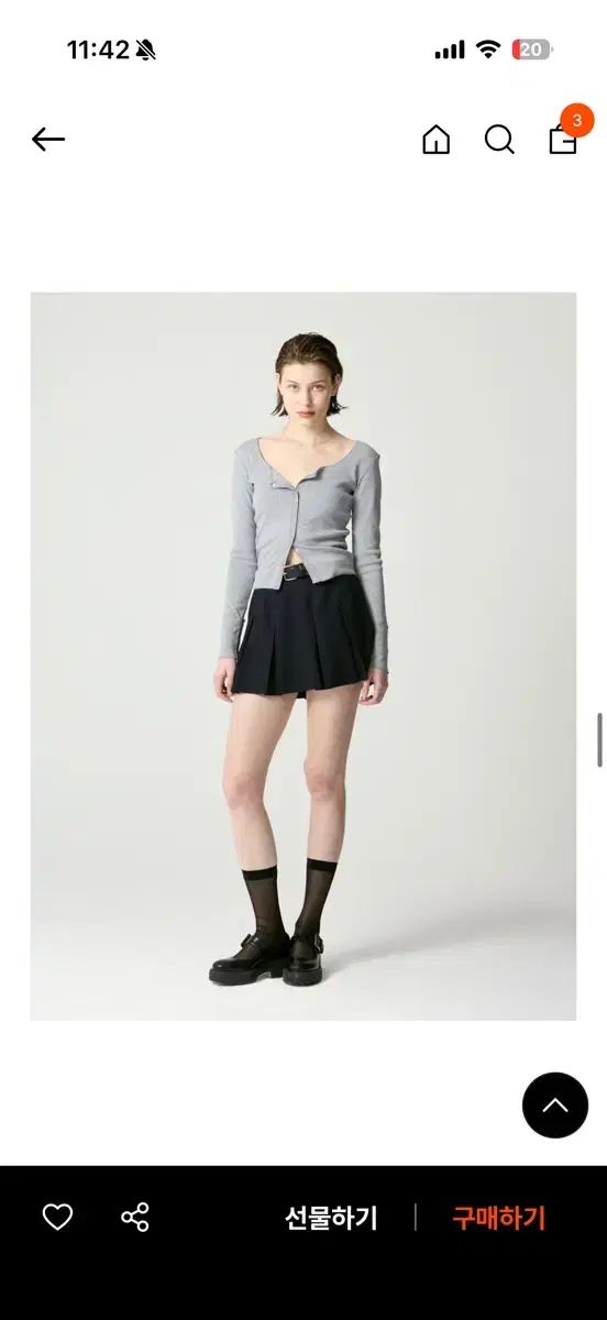  GLOWNY グロウニー NU ノスタルジア 長袖 黒 M 長袖 Tシャツ カットソー