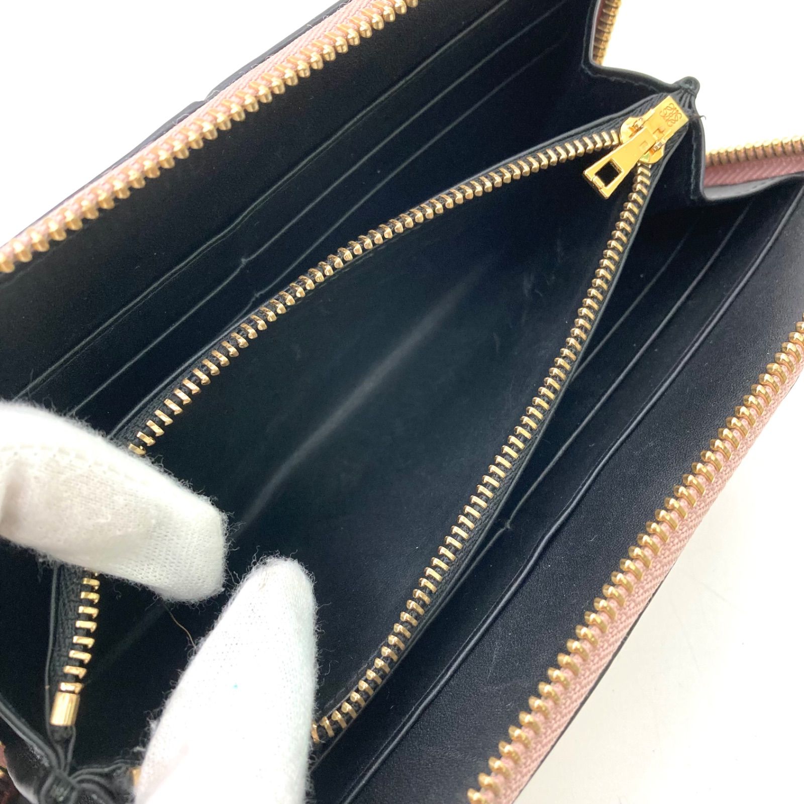?最終値下げ? 【LOEWE】ロエベ 長財布 ピンク パズル ジップ 