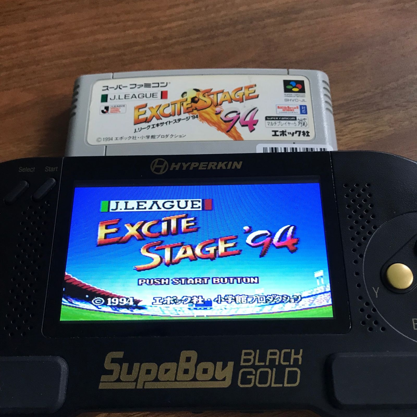 動作確認済】Jリーグエキサイトステージ'94 SHVC-JL[SFC/SNES
