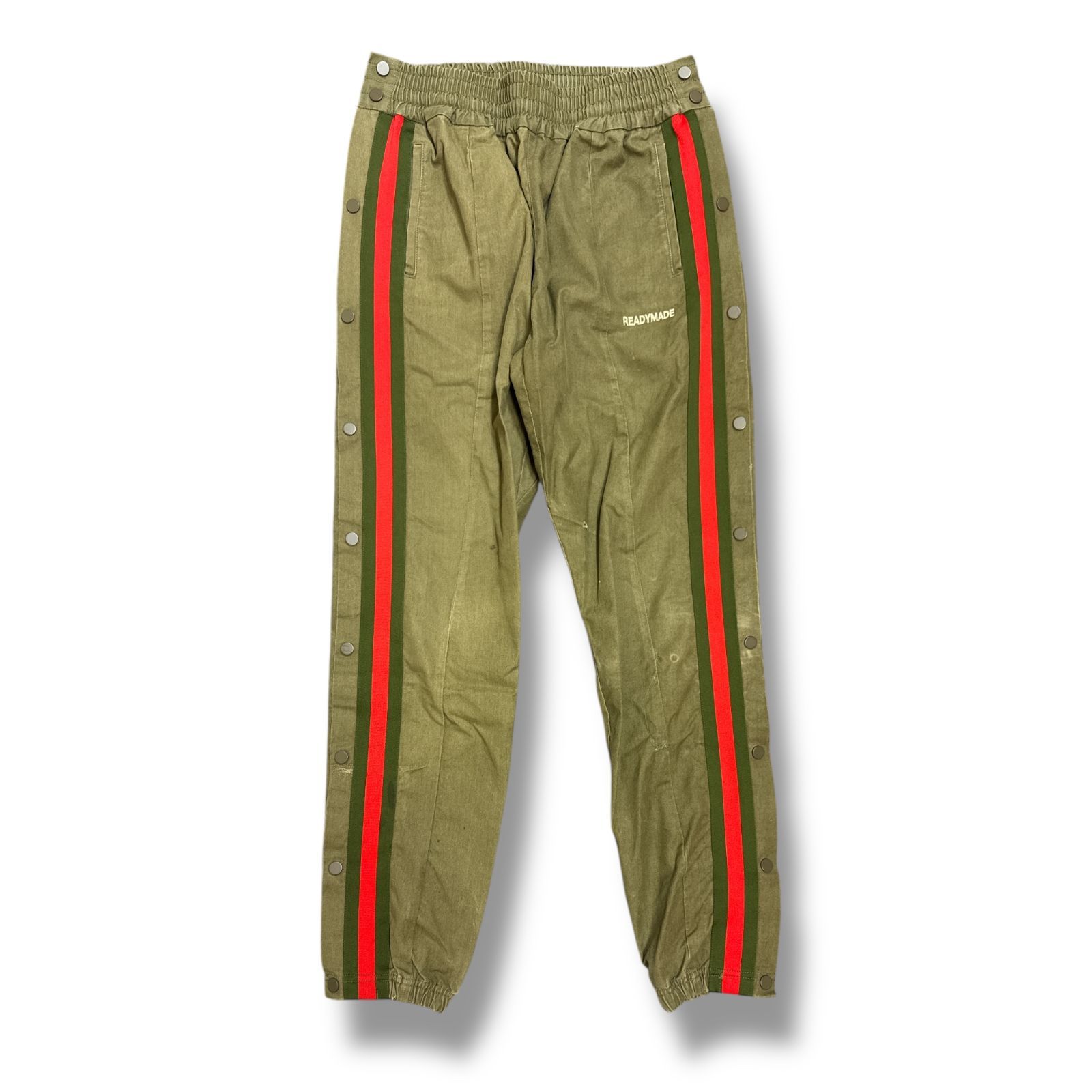 参考上代147400円 READYMADE Side Snap Track Pants サイドスナップ 