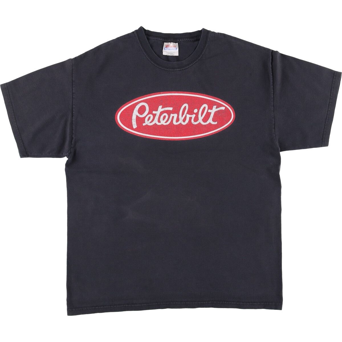 古着 ヘインズ Hanes HEAVYWEIGHT Peterbilt ピータービルト アドバタイジングTシャツ メンズL相当|eaa541208