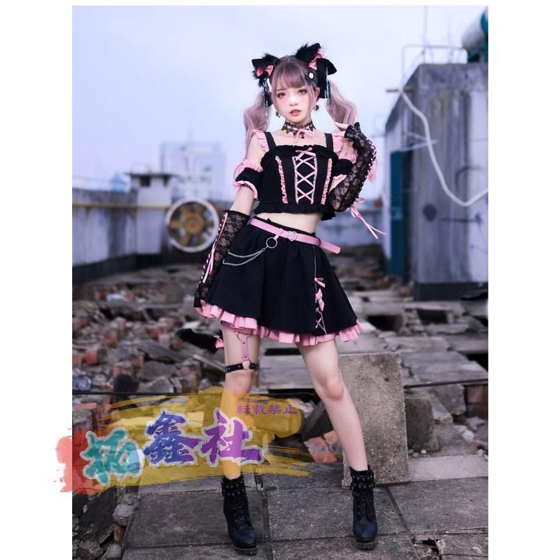 ワンピース コスプレ ロリータ ゴスロリ パーティー 発表会 可愛い リボン フリル おすすめ 可愛い 仮装