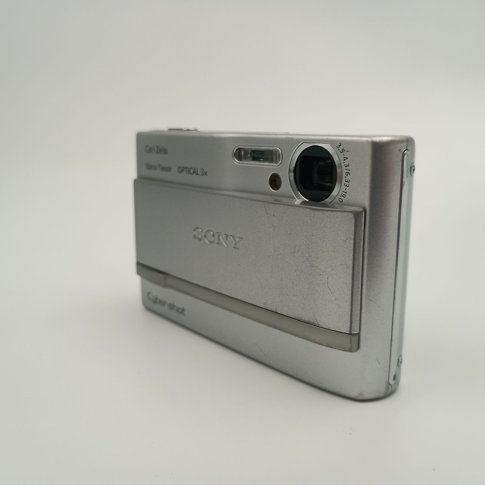 動作確認済】Sony Cyber-shot コンパクトデジタルカメラ シルバー 動作