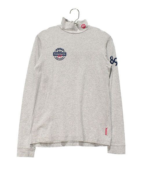 パーリーゲイツ レディース 1 (M相当) 長袖カットソー 古着ゴルフウェア