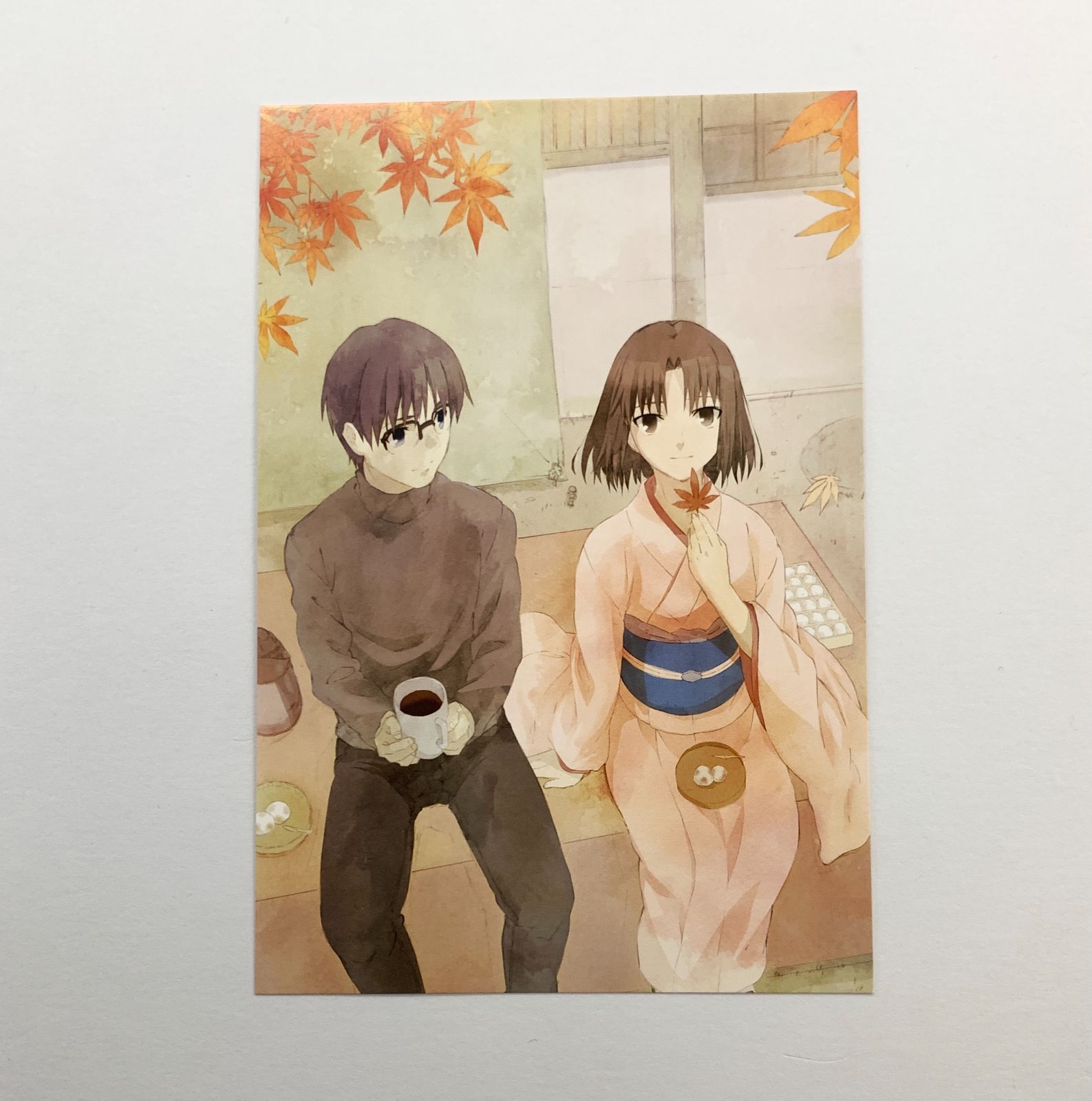 空の境界 ポストカード 両儀式 黒桐幹也